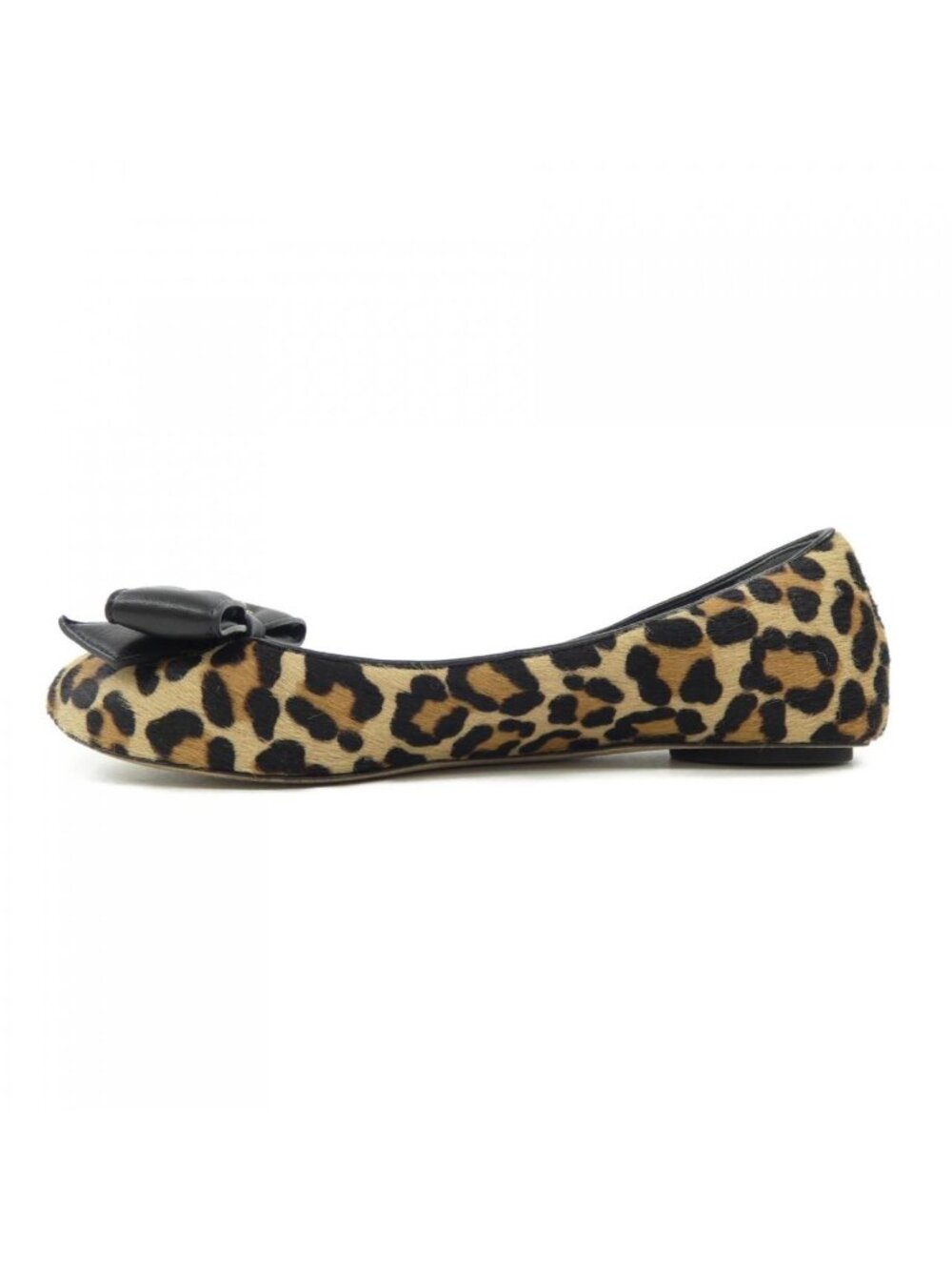 Louis Vuitton Leopard Print Poppy Flat Beige Brown Black - Picture 2 of 6